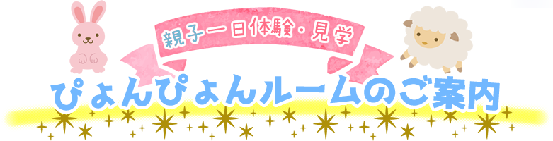 ぴょんぴょんルームのご案内